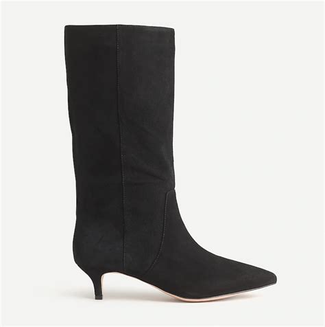 kitten heel boots for women.